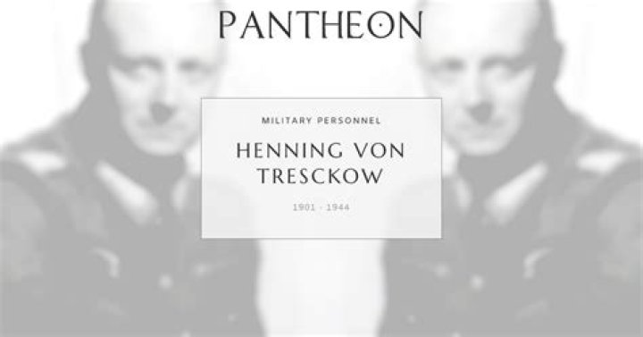 Henning von Tre... Biography